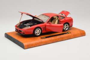 Ferrari 550 Maranello Technik Museum Speyer Edition Bburago 1:18 B001 Metalas - nuotrauka 2 iš 8