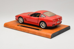 Ferrari 550 Maranello Technik Museum Speyer Edition Bburago 1:18 B001 Metalas - nuotrauka 7 iš 8