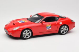 Ferrari 575 GTZ Zagato Raudonas Hot Wheels 1:18 L2960 Metalas