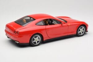 Ferrari 612 Scaglietti Rosso Corsa Hot Wheels 1:18 B6047 Metalas - nuotrauka 3 iš 8