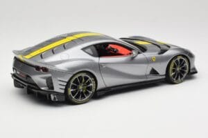 Ferrari 812 Competizione Grigio Coburn Bburago 1:18 18-01647 Metalas - nuotrauka 3 iš 8
