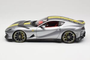 Ferrari 812 Competizione Grigio Coburn Bburago 1:18 18-01647 Metalas - nuotrauka 4 iš 8