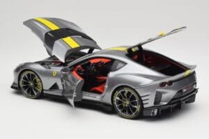 Ferrari 812 Competizione Grigio Coburn Bburago 1:18 18-01647 Metalas - nuotrauka 5 iš 8