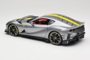 Ferrari 812 Competizione Grigio Coburn Bburago 1:18 18-01647 Metalas - nuotrauka 7 iš 8