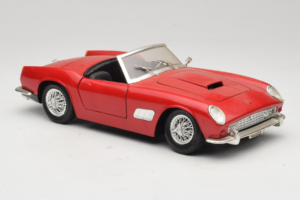 Ferrari California Kabrioletas Raudonas Tonka 1:18 01109-P1 Metalas - nuotrauka 6 iš 8