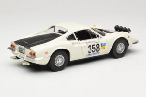 Ferrari Dino 246 GT Baltas Anson 1:18 3580 Metalas - nuotrauka 3 iš 8