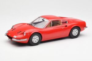 Ferrari Dino 246 GT Raudonas MCG 1:18 MCG18166 Metalas