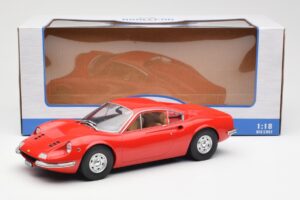 Ferrari Dino 246 GT Raudonas MCG 1:18 MCG18166 Metalas - nuotrauka 6 iš 6