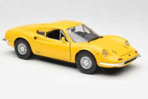 Ferrari Dino 246 GT Geltonas Anson 1:18 30301W Metalas - nuotrauka 6 iš 8