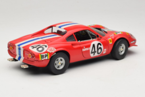 Ferrari Dino 246 GT #46 Raudonas Anson 1:18 3580-P1 Metalas - nuotrauka 3 iš 8