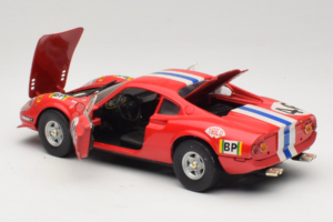 Ferrari Dino 246 GT #46 Raudonas Anson 1:18 3580-P1 Metalas - nuotrauka 5 iš 8