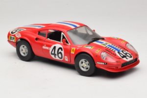 Ferrari Dino 246 GT #46 Raudonas Anson 1:18 3580-P1 Metalas - nuotrauka 6 iš 8