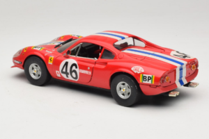 Ferrari Dino 246 GT #46 Raudonas Anson 1:18 3580-P1 Metalas - nuotrauka 7 iš 8