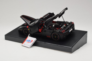 Ferrari Enzo Matt Black Riboto Leidimo BBR 1:18 HE180029 Metalas - nuotrauka 6 iš 9