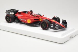 Ferrari F1-75 #16 C. Leclerc Winner Bahrain GP 2022 BBR 1:18 BBR221816 Derva - nuotrauka 4 iš 6