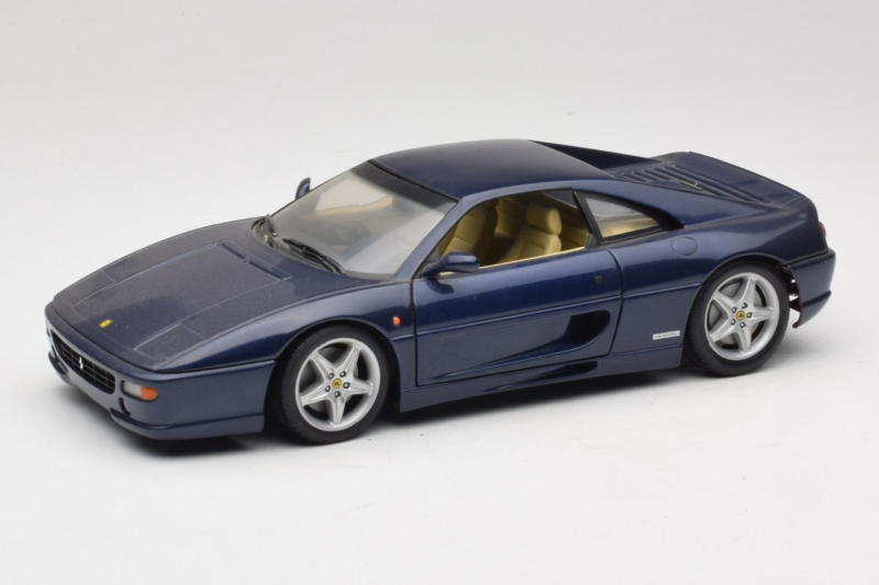 Ferrari F355 Berlinetta Mėlynas Metalinis UT Models 1:18 180074020-B1 Metalas