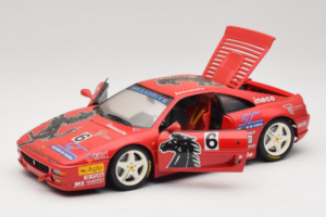 Ferrari F355 Berlinetta Diavia #6 Raudonas UT Models 1:18 180074020-P3 Metalas - nuotrauka 2 iš 8
