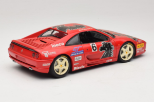 Ferrari F355 Berlinetta Diavia #6 Raudonas UT Models 1:18 180074020-P3 Metalas - nuotrauka 3 iš 8