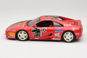 Ferrari F355 Berlinetta Diavia #6 Raudonas UT Models 1:18 180074020-P3 Metalas - nuotrauka 4 iš 8