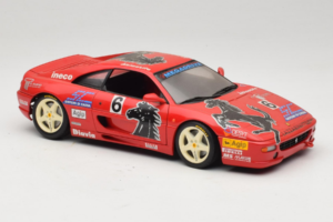 Ferrari F355 Berlinetta Diavia #6 Raudonas UT Models 1:18 180074020-P3 Metalas - nuotrauka 6 iš 8