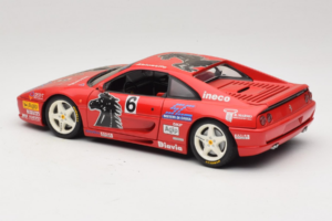 Ferrari F355 Berlinetta Diavia #6 Raudonas UT Models 1:18 180074020-P3 Metalas - nuotrauka 7 iš 8