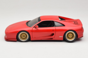 Ferrari F355 Berlinetta Raudonas Su Individualiais Aukso Ratlankiais UT Models 1:18 180074020-P5 Metalas - nuotrauka 4 iš 8