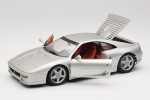 Ferrari F355 Berlinetta Sidabrinis UT Models 1:18 180074020-S1 Metalas - nuotrauka 2 iš 8