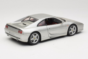 Ferrari F355 Berlinetta Sidabrinis UT Models 1:18 180074020-S1 Metalas - nuotrauka 3 iš 8