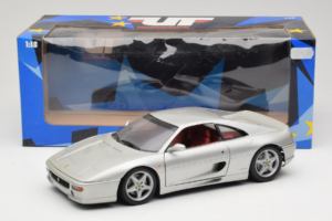 Ferrari F355 Berlinetta Sidabrinis UT Models 1:18 180074020-S1 Metalas - nuotrauka 8 iš 8