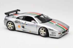 Ferrari F355 Challenge #7 1998 Hot Wheels 1:18 23909 Metalas - nuotrauka 6 iš 8