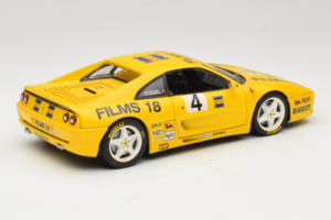 Ferrari F355 Coupe Films 18 #4 Reoloffs / Ansembourg Geltonas UT Models 1:18 180074021-Y1 Metalas - nuotrauka 3 iš 8