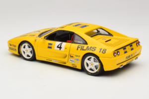 Ferrari F355 Coupe Films 18 #4 Reoloffs / Ansembourg Geltonas UT Models 1:18 180074021-Y1 Metalas - nuotrauka 7 iš 8