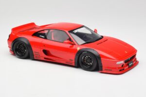 Ferrari F355 Liberty Walk Raudonas GT Spirit 1:18 GT468 Derva - nuotrauka 3 iš 6