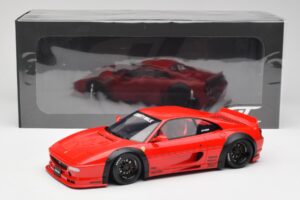 Ferrari F355 Liberty Walk Raudonas GT Spirit 1:18 GT468 Derva - nuotrauka 6 iš 6