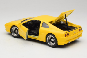 Ferrari F355 Racing Geltonas Faszination Modelbau Riboto Leidimo Solido 1:18 9009 Metalas - nuotrauka 4 iš 7