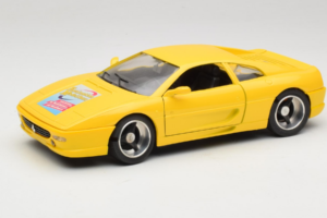 Ferrari F355 Racing Geltonas Faszination Modelbau Riboto Leidimo Solido 1:18 9009 Metalas