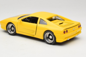 Ferrari F355 Racing Geltonas Faszination Modelbau Riboto Leidimo Solido 1:18 9009 Metalas - nuotrauka 6 iš 7