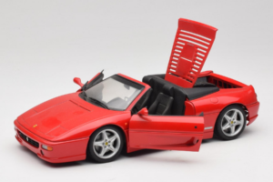 Ferrari F355 Spider Raudonas UT Models 1:18 180074030-P1 Metalas - nuotrauka 2 iš 7