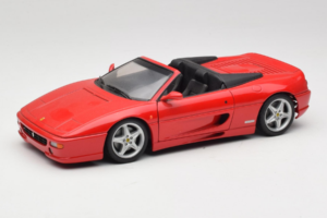 Ferrari F355 Spider Raudonas UT Models 1:18 180074030-P1 Metalas