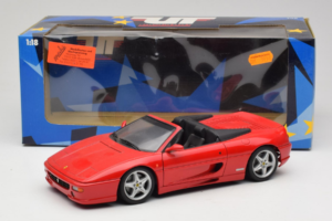 Ferrari F355 Spider Raudonas UT Models 1:18 180074030-P1 Metalas - nuotrauka 7 iš 7