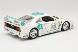 Ferrari F40 4444 Tage Garanta #4 Baltas Bburago 1:18 3332-W5 Metalas - nuotrauka 3 iš 8