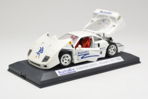 Ferrari F40 Autoliv Baltas Ribotasis Leidimas 150 vnt Exclusive Cars 1:18 EC001 Metalas - nuotrauka 3 iš 9