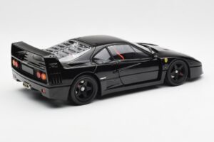 Ferrari F40 Juodas Kyosho 1:18 08416BK Metalas - nuotrauka 4 iš 10