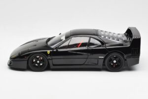 Ferrari F40 Juodas Kyosho 1:18 08416BK Metalas - nuotrauka 6 iš 10