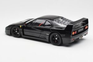 Ferrari F40 Juodas Kyosho 1:18 08416BK Metalas - nuotrauka 9 iš 10