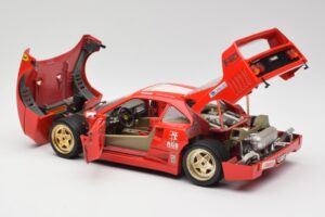 Ferrari F40 Evoluzione Bburago 1:18 3042 Metalas - nuotrauka 5 iš 8