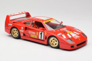Ferrari F40 Evoluzione Bburago 1:18 3042 Metalas - nuotrauka 6 iš 8
