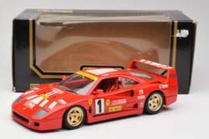 Ferrari F40 Evoluzione Bburago 1:18 3042 Metalas - nuotrauka 8 iš 8