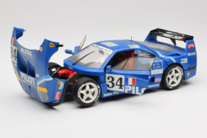 Ferrari F40 Evoluzione #34 Mėlynas Custom 1987 Bburago 1:18 3032-C1 Metalas - nuotrauka 2 iš 8