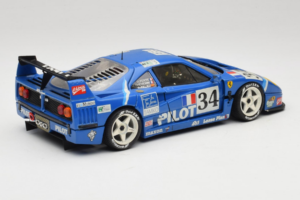 Ferrari F40 Evoluzione #34 Mėlynas Custom 1987 Bburago 1:18 3032-C1 Metalas - nuotrauka 3 iš 8